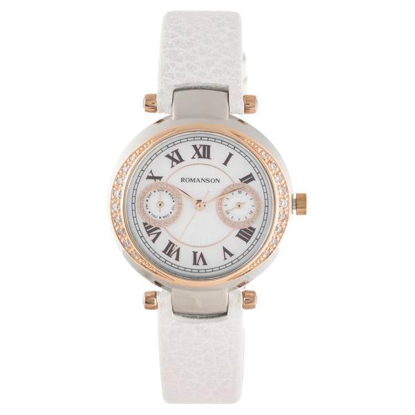 ساعت مچی عقربه ای زنانه رومانسون مدل RL6A18QLWJM1C4، Romanson RL6A18QLWJM1C4 Watch For Women