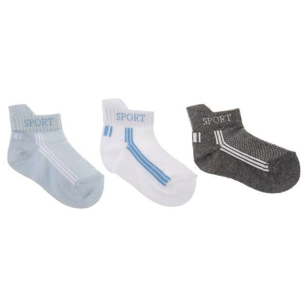 جوراب کودک یومسه مدل 500 بسته 3 عددی، Yumese 500 Baby Socks Pack Of 3