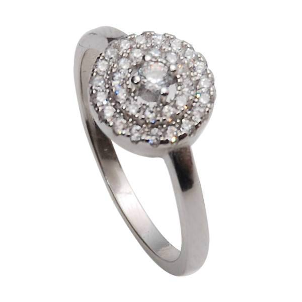 انگشتر نقره شهر جواهر مدل SJ-SR035، Shahrejavaher SJ-SR035 Silver Ring