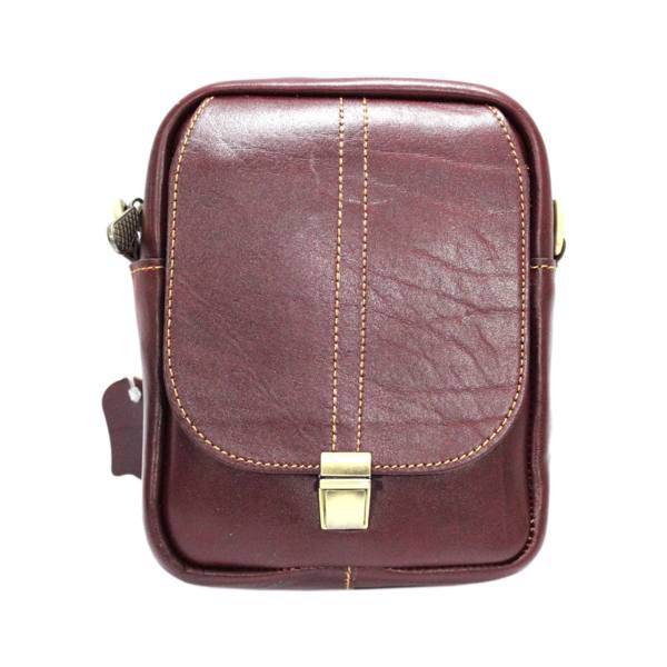 کیف دوشی چرم پندار کد pd035، Pendar cross body bag- pd035