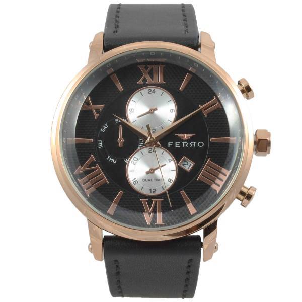 ساعت مچی عقربه ای مردانه فرو مدل F61509-622-C3، FERRO F61509-622-C3 Watch for man