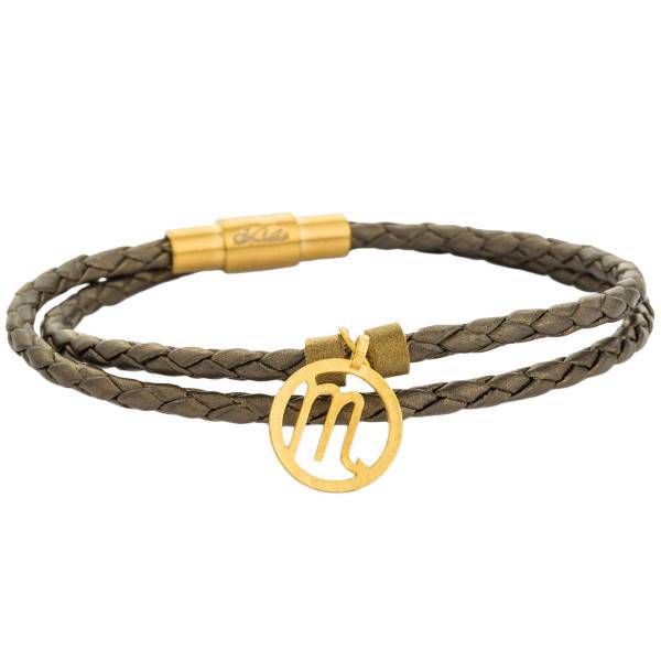 دستبند طلا 18 عیار کیا گالری مدل AB221-8، Kia Gallery AB221-8 Gold Bracelet