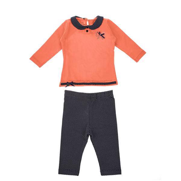 ست لباس دخترانه دیوونته مدل 51581O، Divonette 51581O Baby Girl Clothing Set