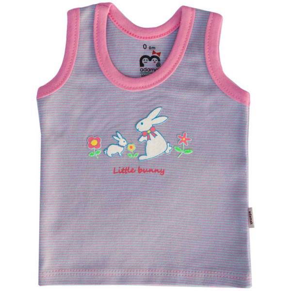 زیرپوش رکابی نوزادی آدمک مدل Little Rabbit، Adamak Little Rabbit Baby Singlet