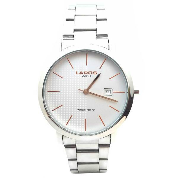 ساعت مچی عقربه ای مردانه لاروس مدل LM-N320-Silver، Laros LM-N320-Silver Watch For Men