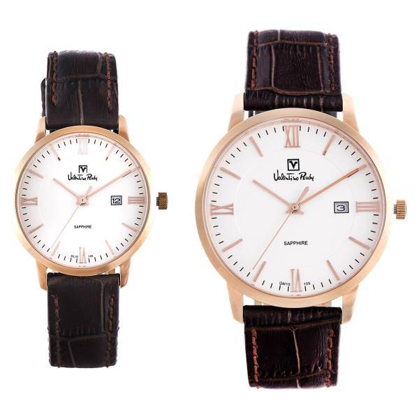 ساعت ست مردانه و زنانه والنتینو رودی VR105-1519 و VR105-2519، Valentino Rudy VR105-1519 and VR105-2519 Watch Set