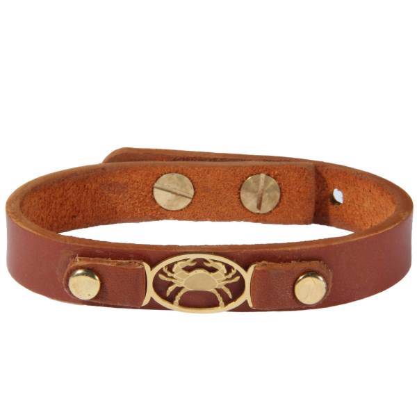 دستبند چرمی دوک طرح تیر مدل 702، Duk Tir 702 Leather Bracelet