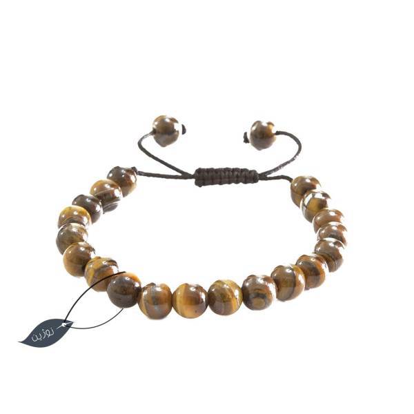 دستبند مدل چشم ببر، Tiger Eye Bracelet