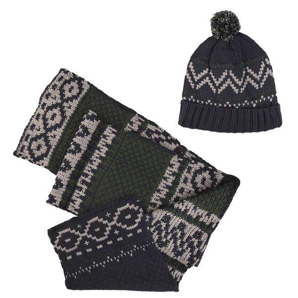 ست شال و کلاه مونته مدل 007، Monte 007 Hat And scarf Set