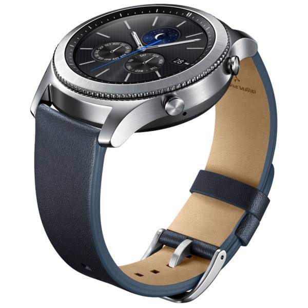 بند چرمی سامسونگ مدل Classic Leather Band مناسب برای Gear S3، Samsung Classic Leather Band for Gear S3