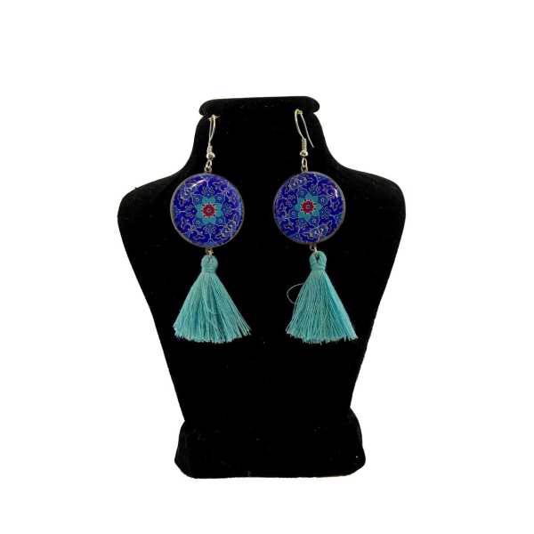 گوشواره منگوله دار گالری بهشت مدل آبان