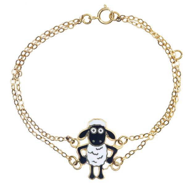 دستبند طلا 18 عیار رزا مدل BC06، Rosa BC06 Gold Bracelet