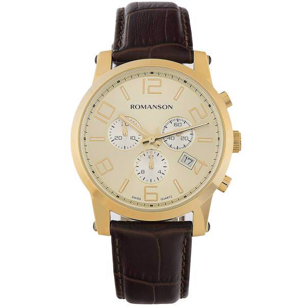 ساعت مچی عقربه ای مردانه رومانسون مدل TL0334HM1GA81G، Romanson TL0334HM1GA81G Watch For Men