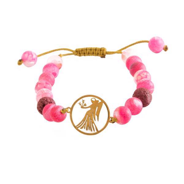 دستبند نوژین مدل شهریور صورتی، Nojin Shahrivar Pink Bracelet