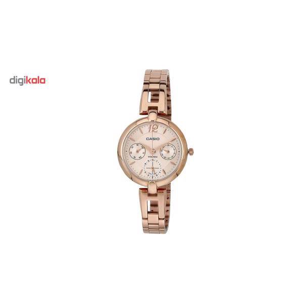 ساعت مچی عقربه ای زنانه کاسیو مدل LTP-E401PG-9AVDF، Casio LTP-E401PG-9AVDF Watch For Women