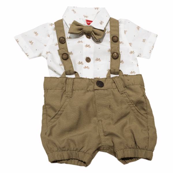 ست لباس نوزادی ببوش مدل 8101، Bebus 8101 Patch Clothes