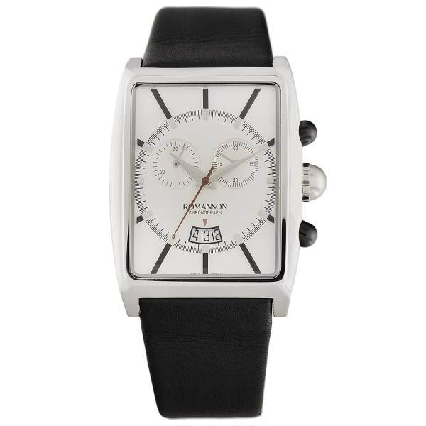 ساعت مچی عقربه ای مردانه رومانسون مدل TL8244HM1WA12W، Romanson TL8244HM1WA12W Watch For Men