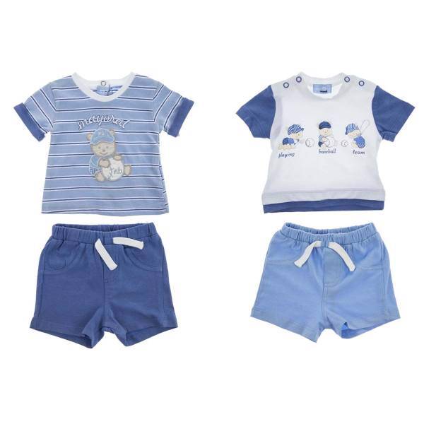 ست تی شرت و شلوارک پسرانه مایورال مدل MA 167068، Mayoral MA 167068 T-shirt and Shorts Set For Boys