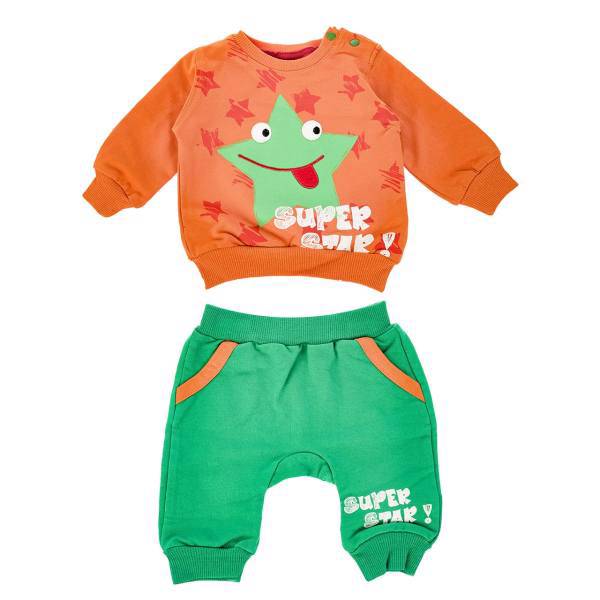 ست لباس پسرانه پافیم مدل 51566O، Pafim 51566O Baby Boy Clothing Set