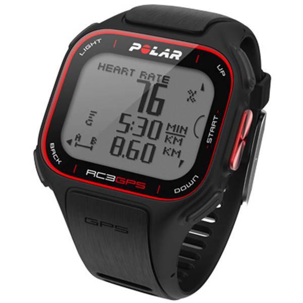 ساعت ورزشی پلار مدل RC3 GPS مجهز به سنسور ضربان قلب، Polar RC3 GPS Sport Watch With Heart Rate Sensor