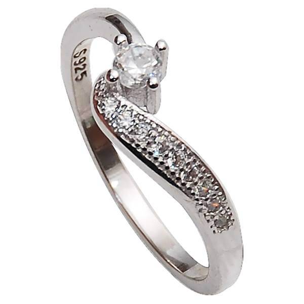 انگشتر نقره شهر جواهر مدل SJ-SR042، Shahrejavaher SJ-SR042 Silver Ring