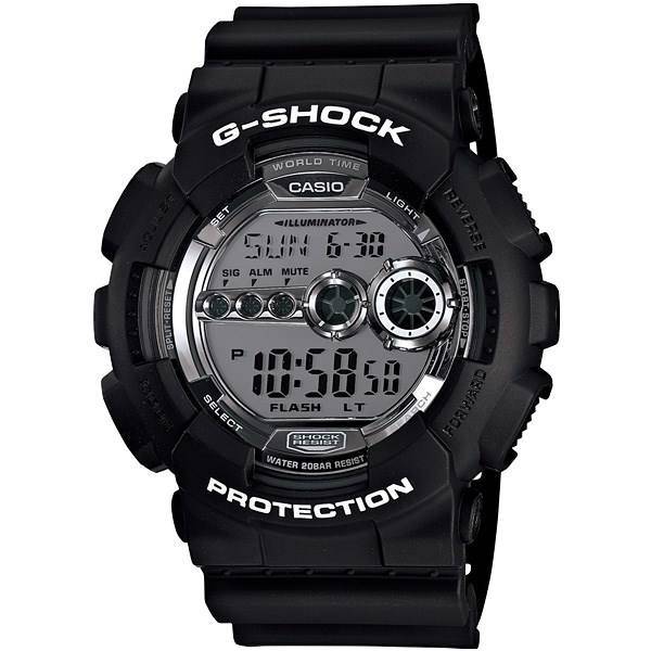 ساعت مچی دیجیتالی کاسیو جی شاک GD-100BW-1DR، Casio G-Shock GD-100BW-1DR