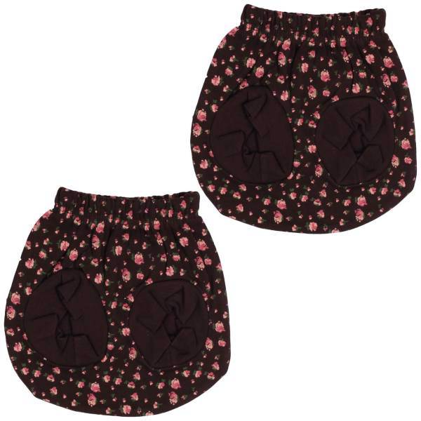 شورت عینکی نوزادی پوشیران مدل Flower - بسته 2 عددی، Pooshiran Flower Baby UShirt Pack Of 2