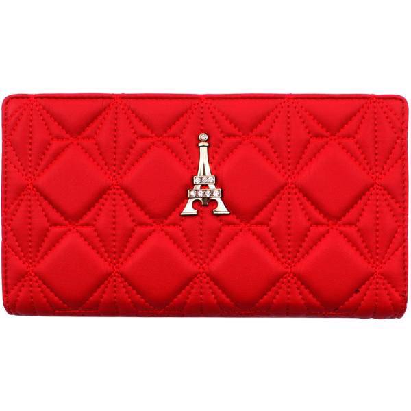 کیف پول واته مدل Eiffel قرمز، Vate Eiffel Red Wallet