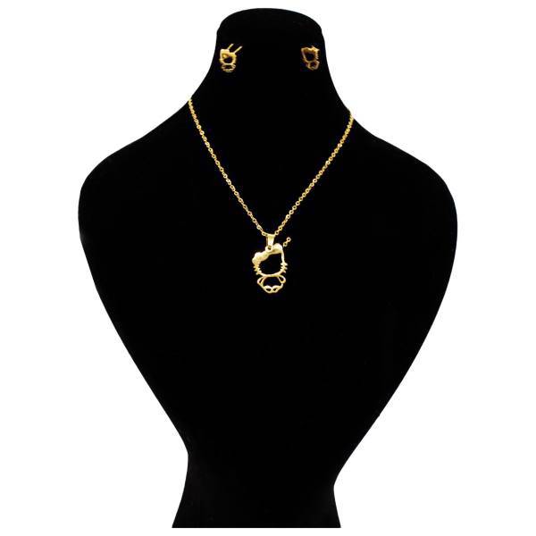 نیم ست طرح هلو کیتی کد GH-006