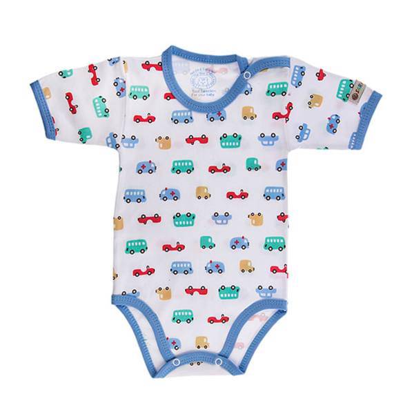 زیر دکمه دار آستین کوتاه ندا و ساراگل مدل 1008، Neda And Saragol 1008 Under Button With Short Sleeves