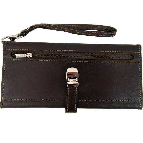 کیف پاسپورتی سه لت چرم طبیعی برندزکالا مدل BK-617، Model BK-617 Passport Bag