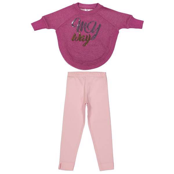 ست لباس دخترانه موشی مدل 16K1-068، Mushi 16K1-068 Baby Girl Clothing Set