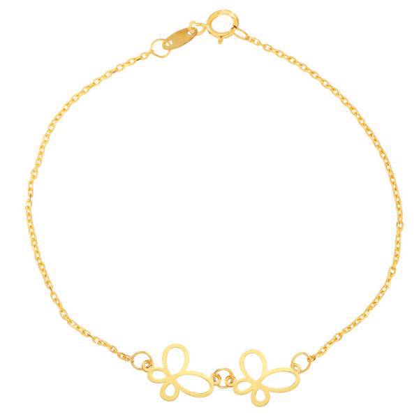 دستبند طلا 18 عیار شانا مدل B-SG147، Shana B-SG147 Gold Bracelet