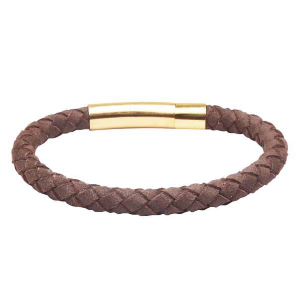 دستبند چرمی آتیس کد I600NBK16، Atiss I600NBK16 Leather Bracelet