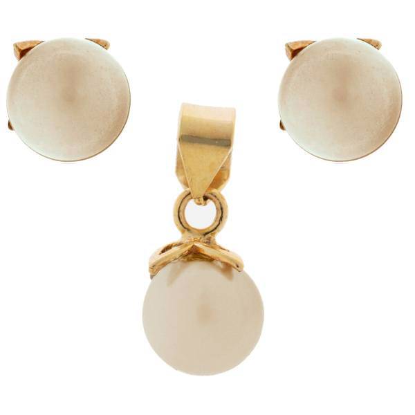 نیم ست طلا 18 عیار رزا مدل SG82، Rosa SG82 Gold Half Set