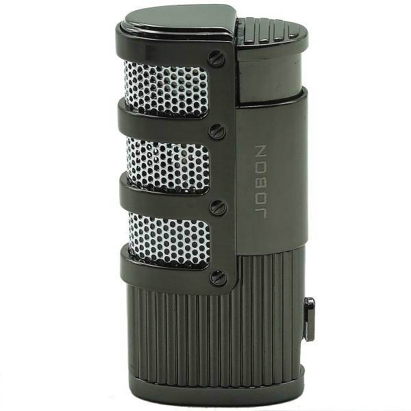 فندک جوبون مدل 3Flame Gray، Jobon 3Flame Gray Lighter
