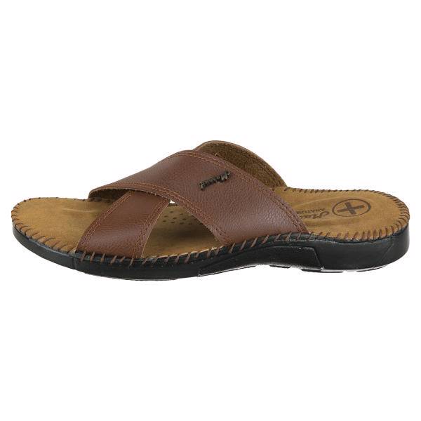 صندل مردانه مسعود مدل 1102 عسلی، Masoud 1102 Sandals For Men