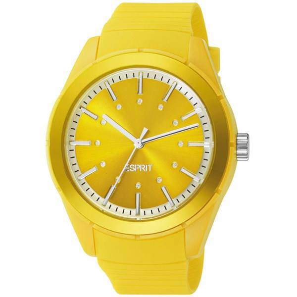 ساعت مچی عقربه ای پلی سولید زرد، Esprit Play Solid Yellow ES900642012