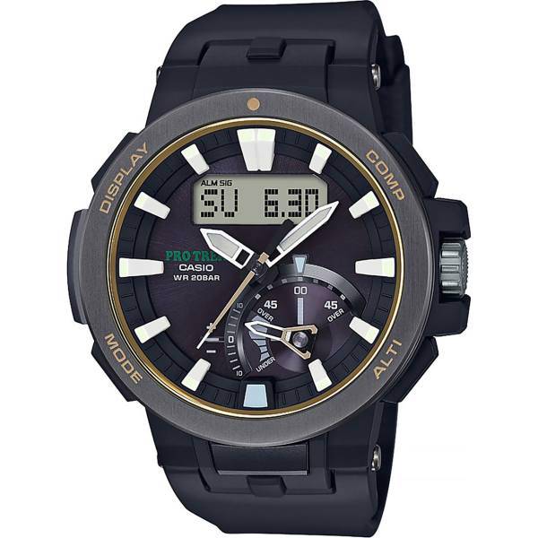 ساعت مچی عقربه ای مردانه کاسیو پروترک مدل PRW-7000-1BDR، Casio Pro Trek PRW-7000-1BDR Watch For Men