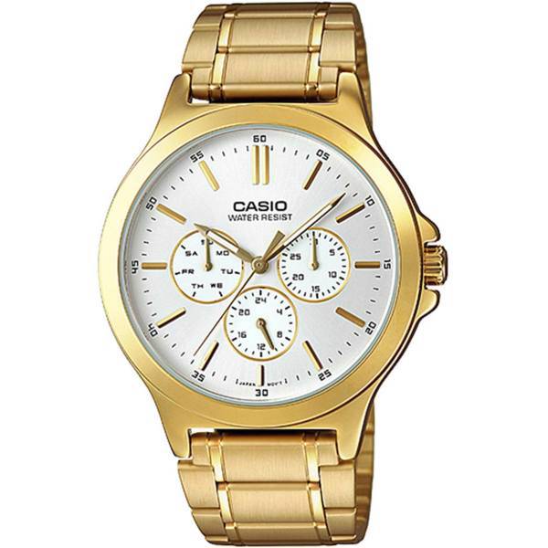 ساعت مچی عقربه ای مردانه کاسیو مدل MTP-V300G-7AUDF، Casio MTP-V300G-7AUDF Watch For Men