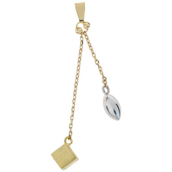 آویز گردنبند طلا 18 عیار ماهک مدل MM0690، Maahak MM0690 Gold Necklace Pendant