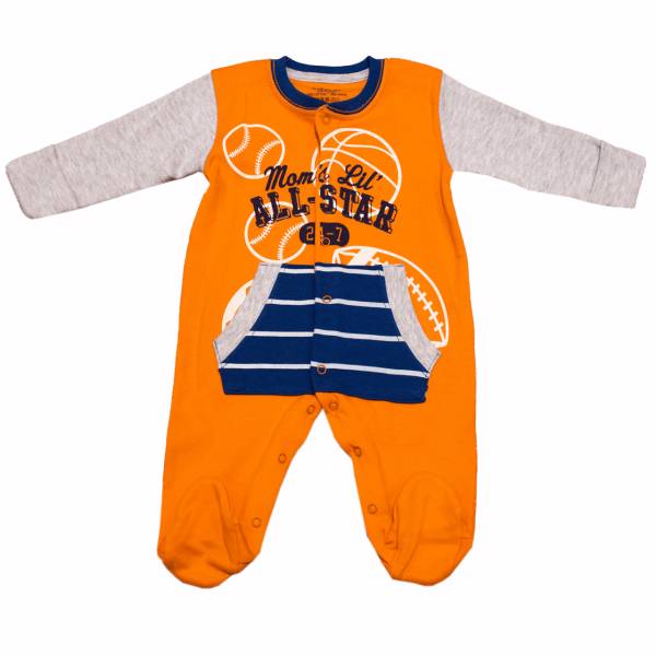 لباس سرهمی عزیز به به مدل 6479، Azizi Bebe 6479 Patch Clothes