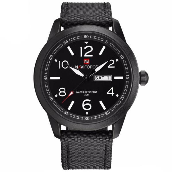 ساعت مچی عقربه ای مردانه نیوی فورس مدل NF9101M/BBW، Naviforce NF9101M/BBW Watch For Men