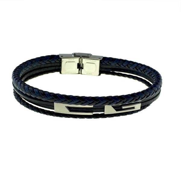 دستبند مردانه چرمی باما گالری کد 1121، BaMa gallery men bracelet code 1121