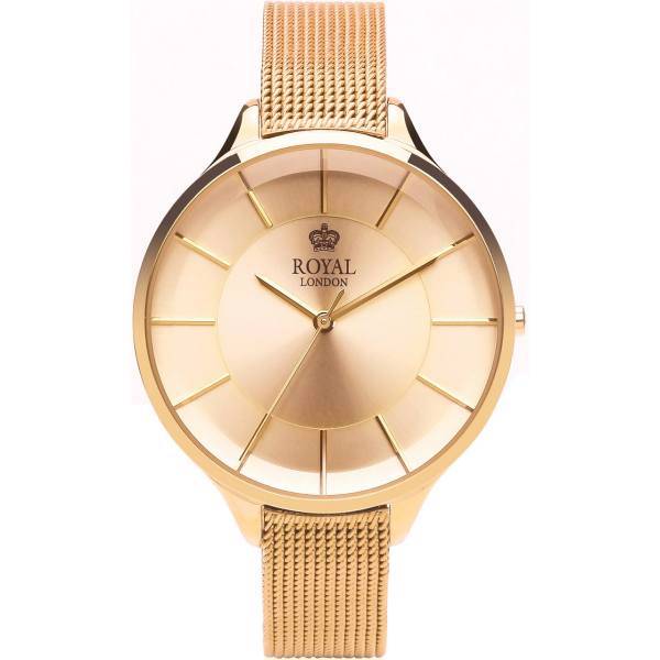 ساعت مچی عقربه ای زنانه رویال لندن مدل RL-21296-09، Royal London RL-21296-09 Watch For Women