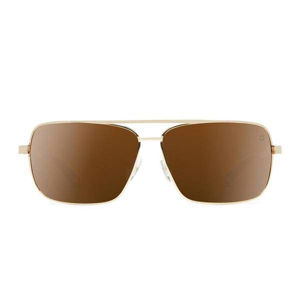 عینک آفتابی اسپای سری Leo مدل Gold Happy Bronze، Spy Leo Gold Happy Bronze Sunglasses