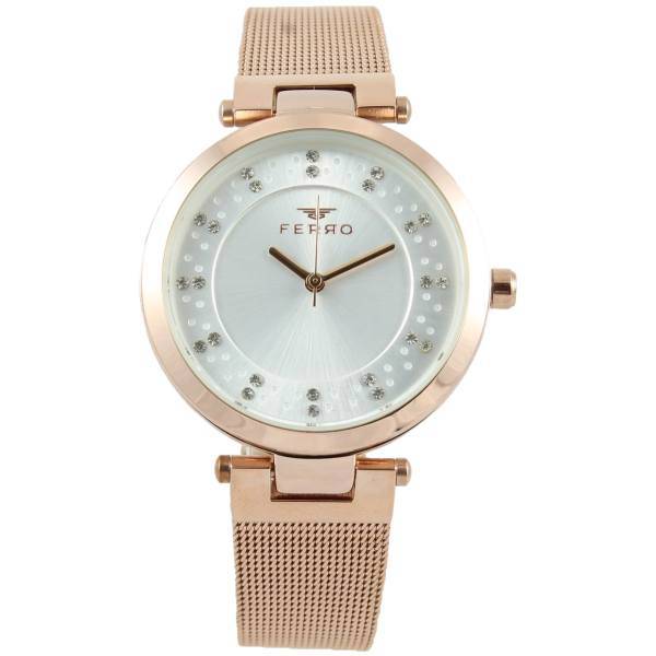 ساعت مچی عقربه ای زنانه فرو مدل F71616-654-C، FERRO F71616-654-C Watch for woman