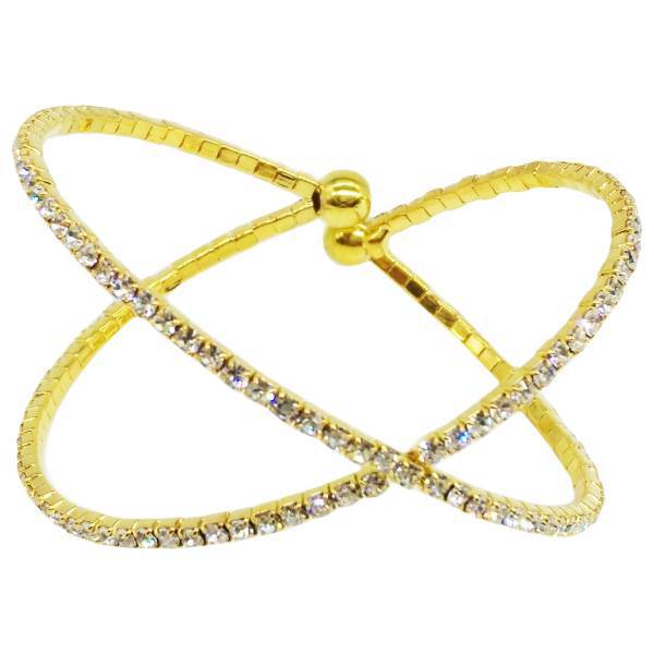 دستبند النگویی طرح سواروسکی کد KBB-014، Swarovski KBB-014 Bracelet