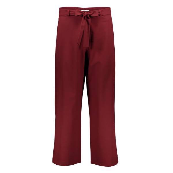 شلوار بگ گشاد قد 90 زنانه زرشکی مدل 234، 234Feminine pants