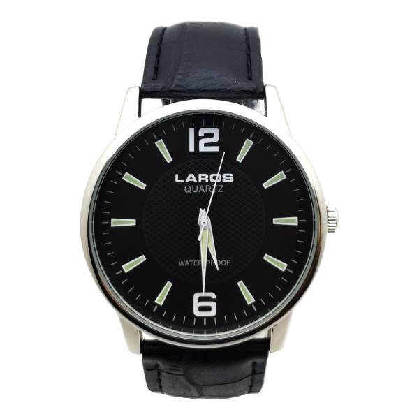 ساعت مچی عقربه ای مردانه لاروس مدل LM-N625-Black